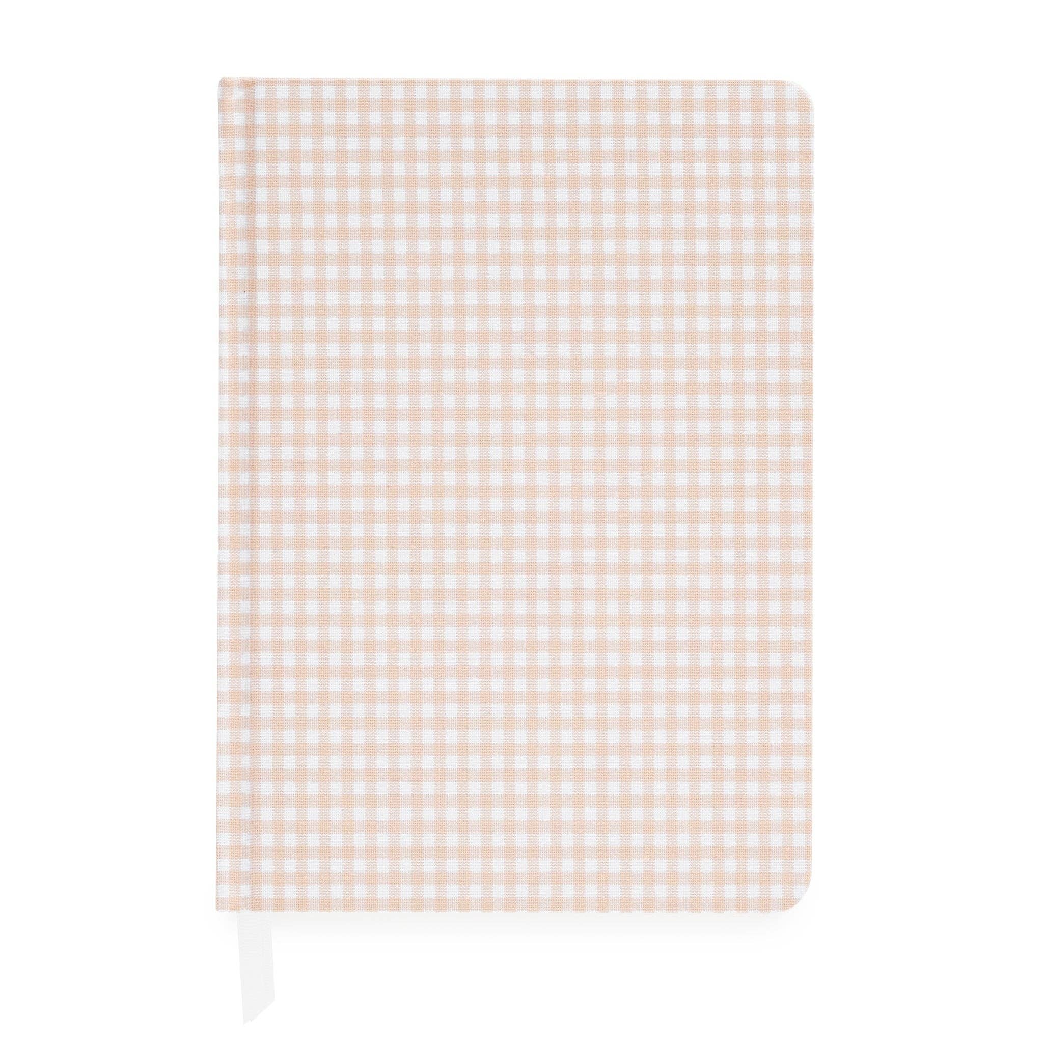 Tailored Journal, Pink Gingham