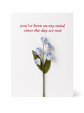 On My Mind Card