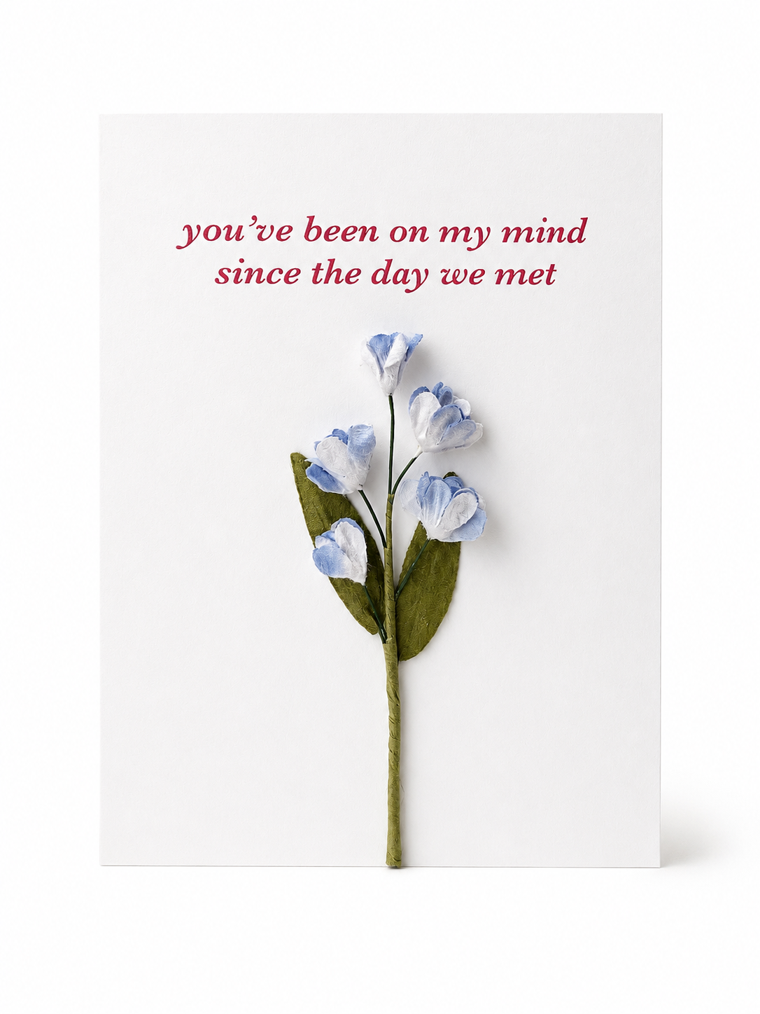 On My Mind Card